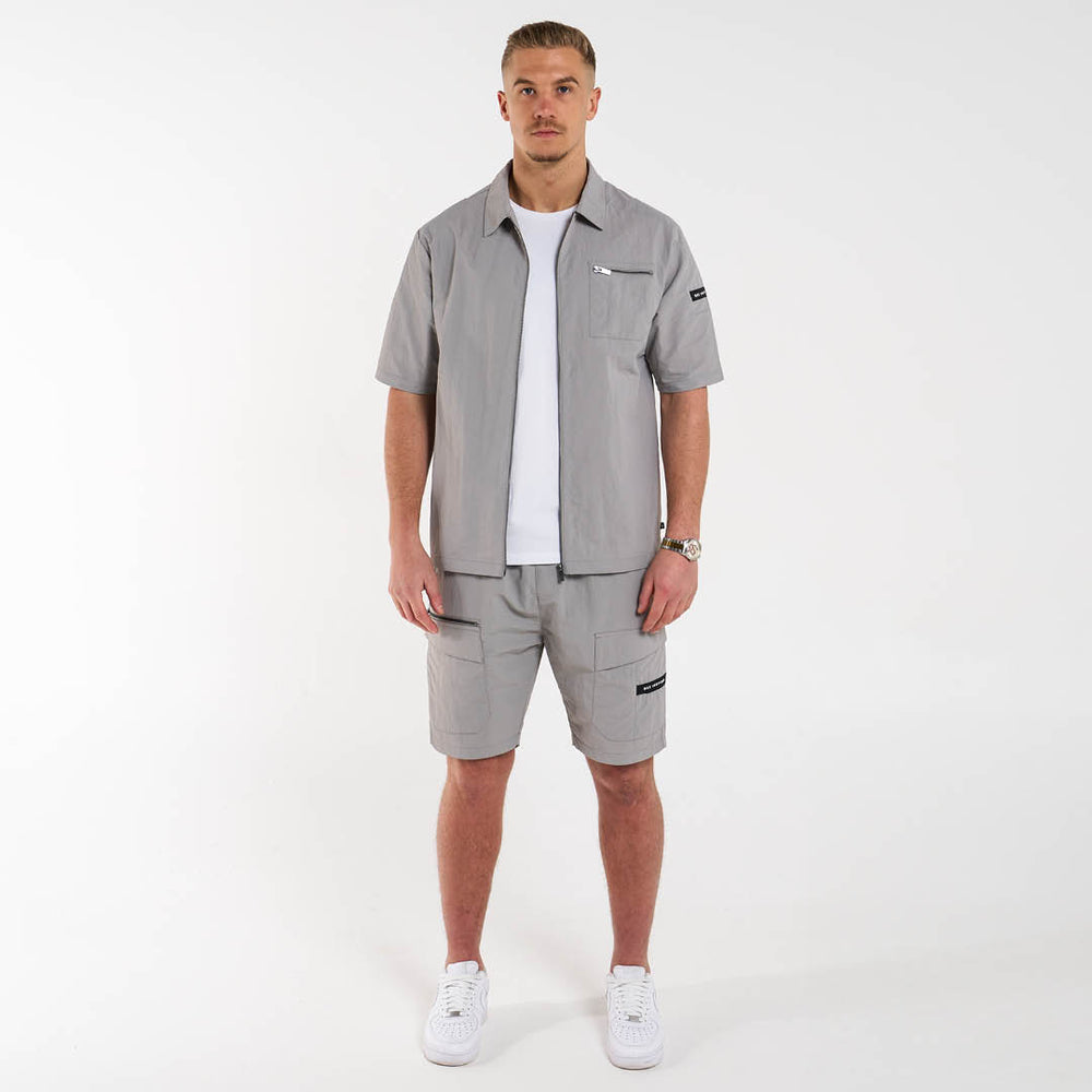 Hanley Overshirt - Light Grey