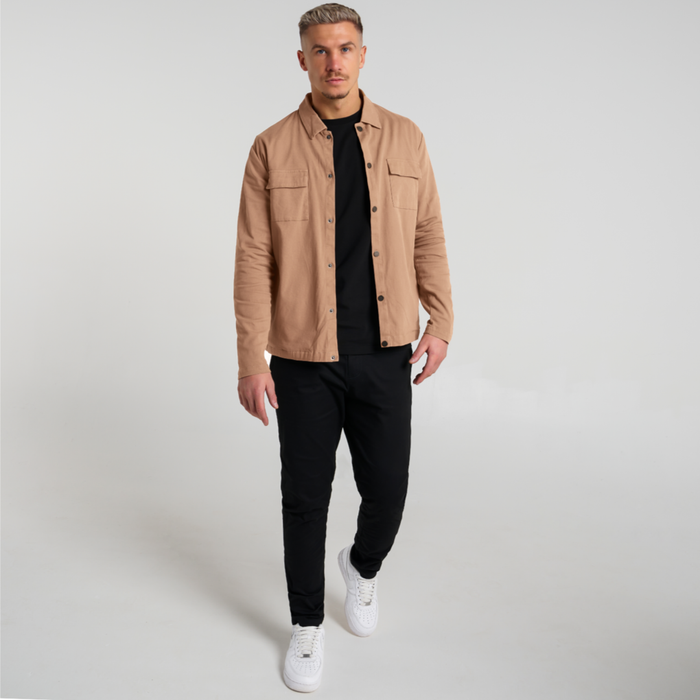 Perez Overshirt - Taupe