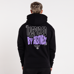 Aguirre Hoodie - Black/Purple