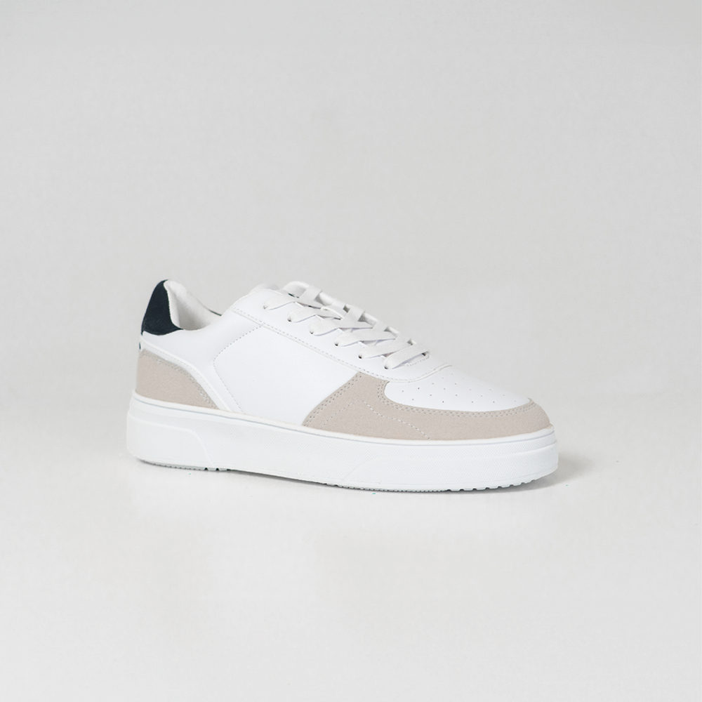 Vargas Trainer - White/Navy/Sand