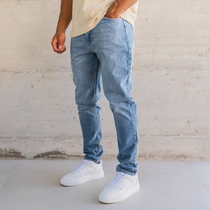 Ralston Regular Fit Jeans - Mid Blue