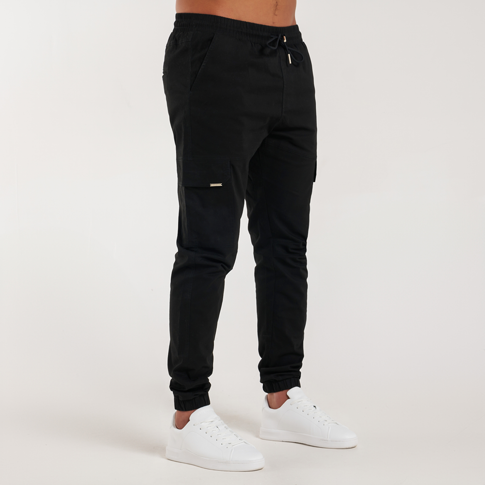 Rivero Cargo Pants - Black