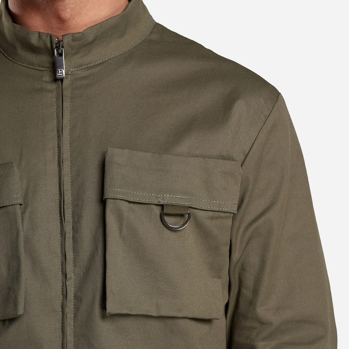 Nunez Overshirt - Light Khaki